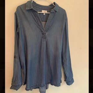 Comfy, casual, Jean shirt!